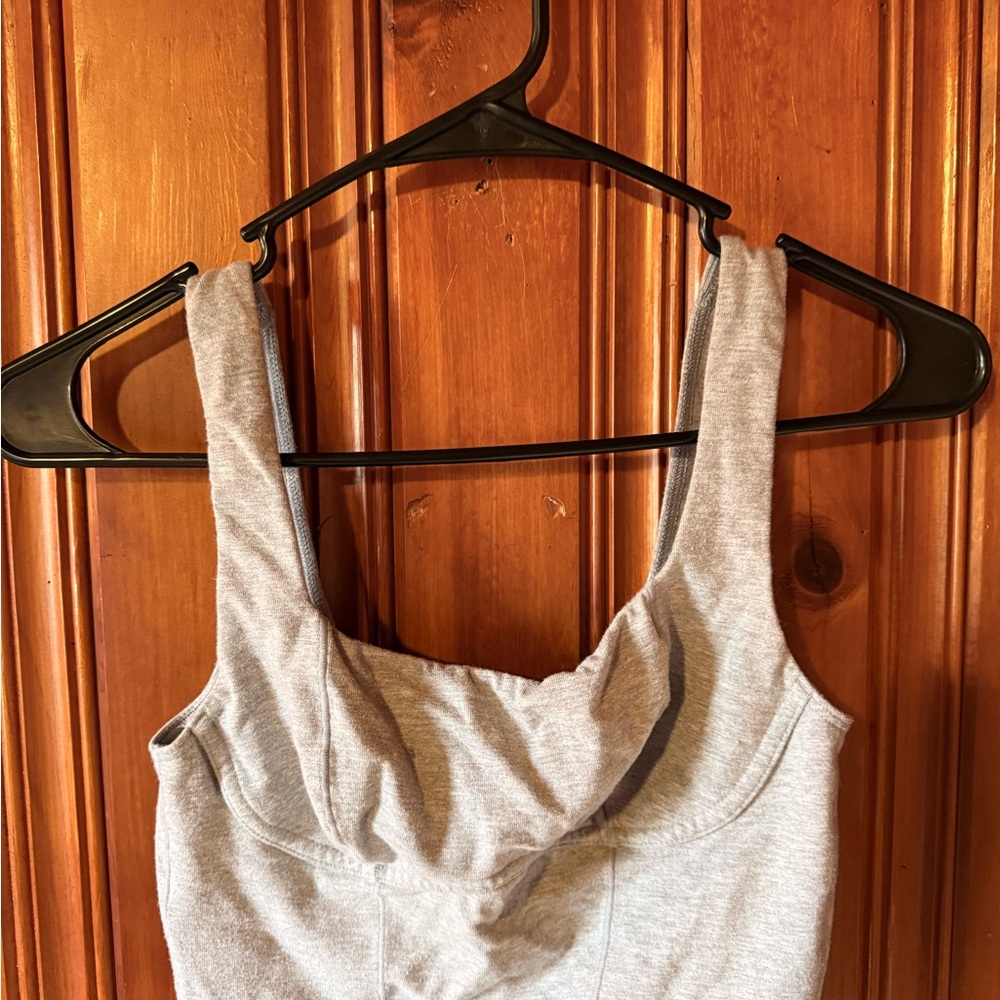 Victoria's Secret Light Gray Tank Top